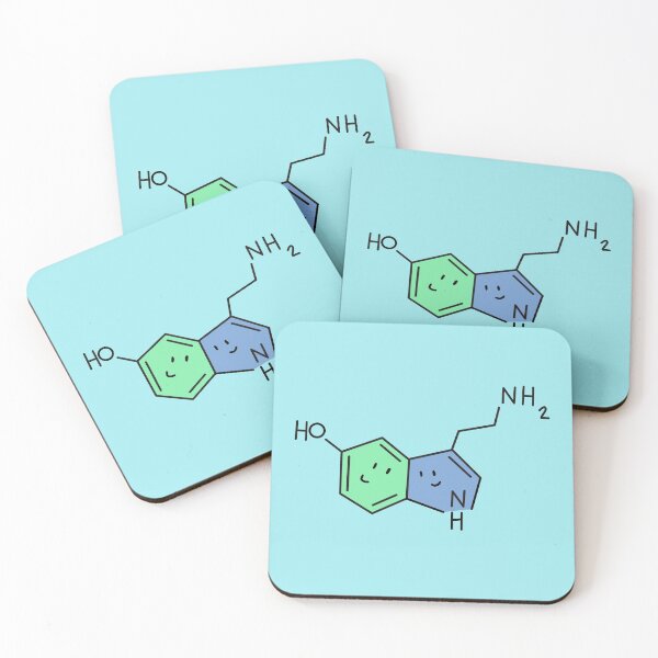 Item preview, Serotonin Molecule designed and sold by ccspizza.