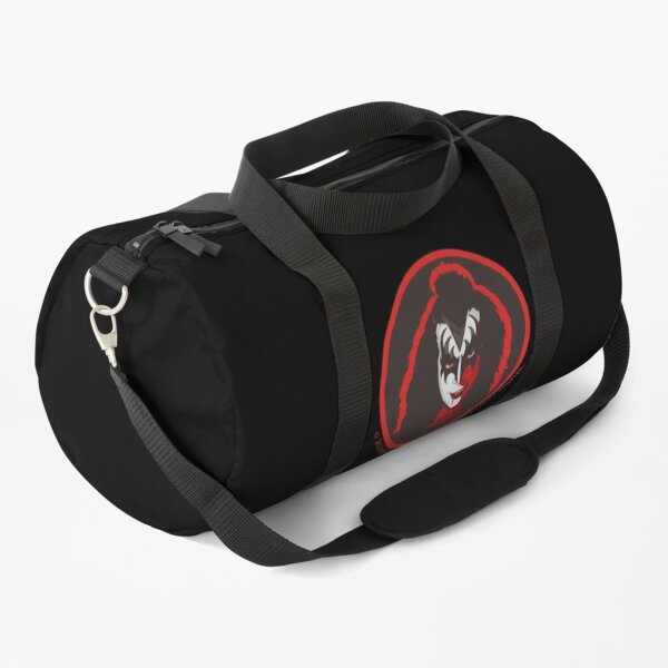 KISS - The Demon - Neon Effect Vector Illustration Duffle Bag