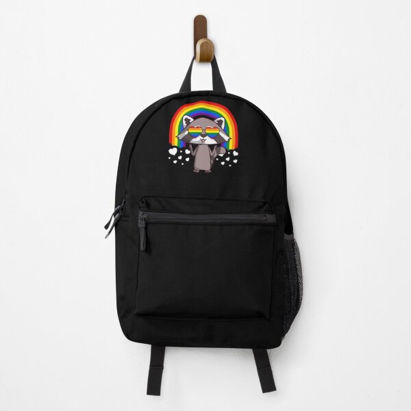 Item preview, Raccoon Gay Pride LGBT Rainbow designed and sold by fatamyfan1.