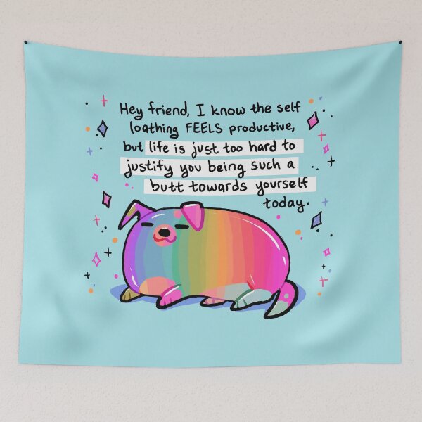 Item preview, Rainbow Jellybean Dog designed and sold by thelatestkate.