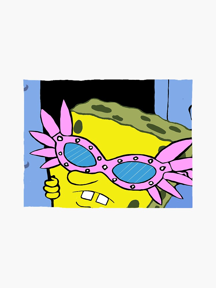 Lentes rosas 2025 de bob esponja