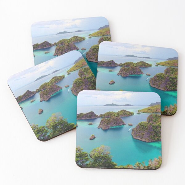 Artikelvorschau, Indonesien Raja Ampat Papua Highlight Meer Ozean Wasser Himmel Tropische Urlaubsinseln Wellen Geschenk Souvenir Reise entworfen und verkauft von TheGreekGuy.