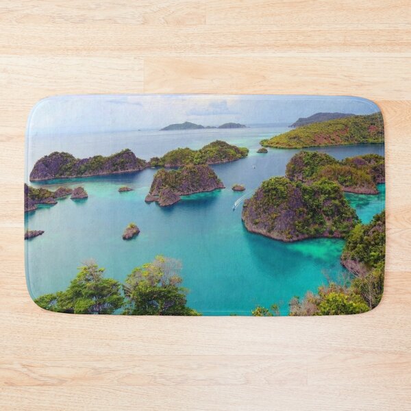 Item preview, Indonesia Raja Ampat Papua Highlight Sea Ocean Water Sky Tropical Vacation Islands Waves Gift Souvenir Trip  designed and sold by TheGreekGuy.