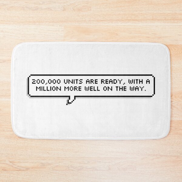 Item preview, A Million More Well on Their Way Pixel Speech Bubble designed and sold by Lemon  Merch.