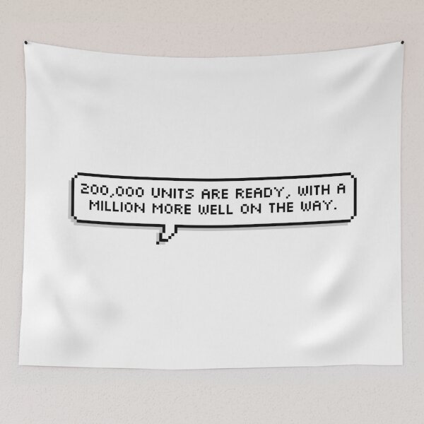 Item preview, A Million More Well on Their Way Pixel Speech Bubble designed and sold by Lemon  Merch.