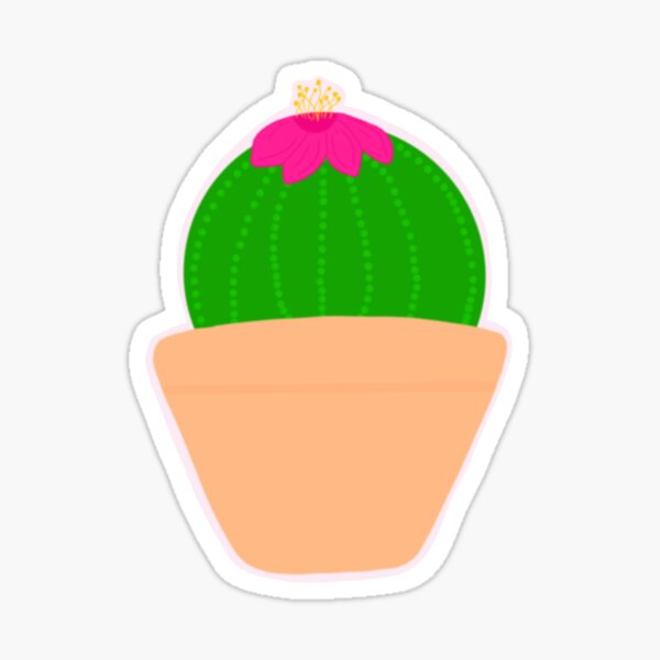 Item preview, Cute little cactus designed and sold by stickerz3.