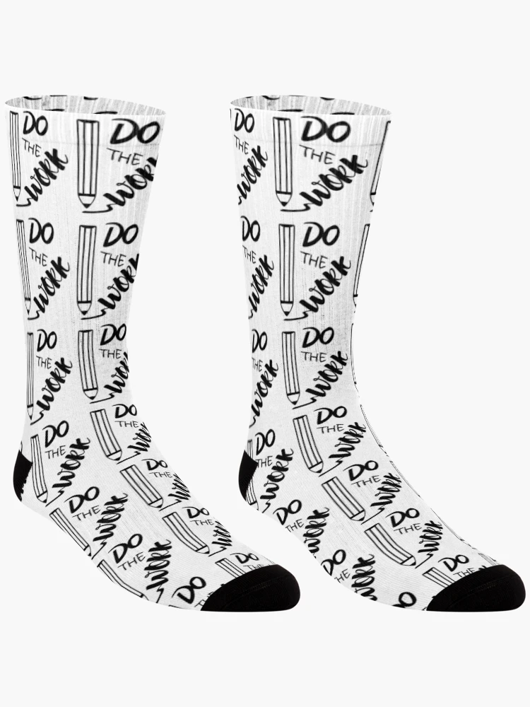 Thumbnail 3 of 5, Socks, Do The Work designed and sold by RIVEofficial.