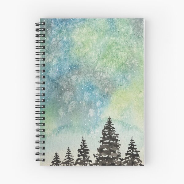Item preview, Aurora Sky Forest designed and sold by beccadoesartca.