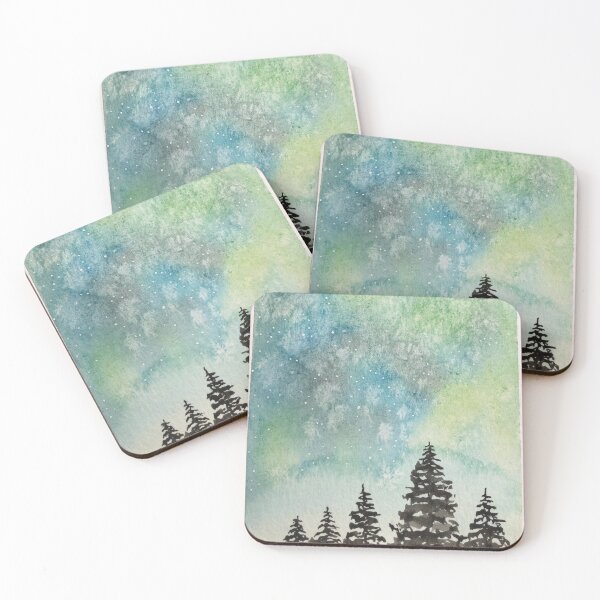 Item preview, Aurora Sky Forest designed and sold by beccadoesartca.