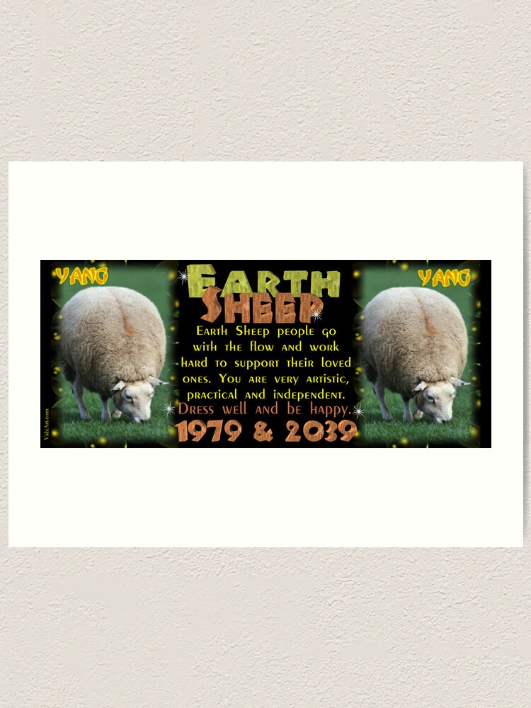 Chinese Zodiac, earth sheep, born 1979, 2019, Valxart Chinese Zodiac, earth sheep, born 1979, 2019, Valxart