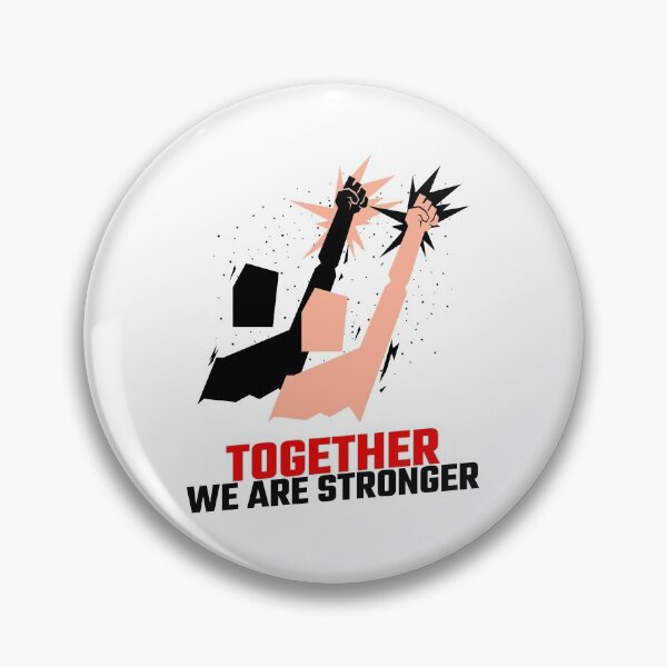 Item preview, Together We Are Stronger AntiFa Anti-Racism BLM designed and sold by Cundell.