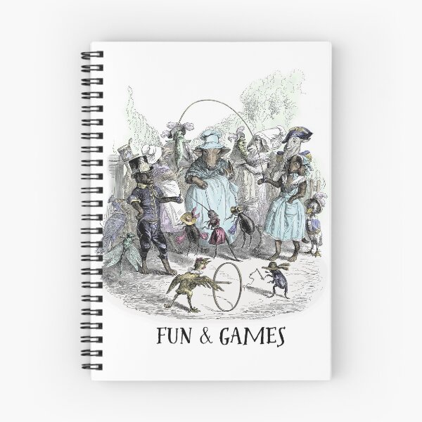 Item preview, JJ Grandville: Fun and Games 1842 designed and sold by ebrawne.