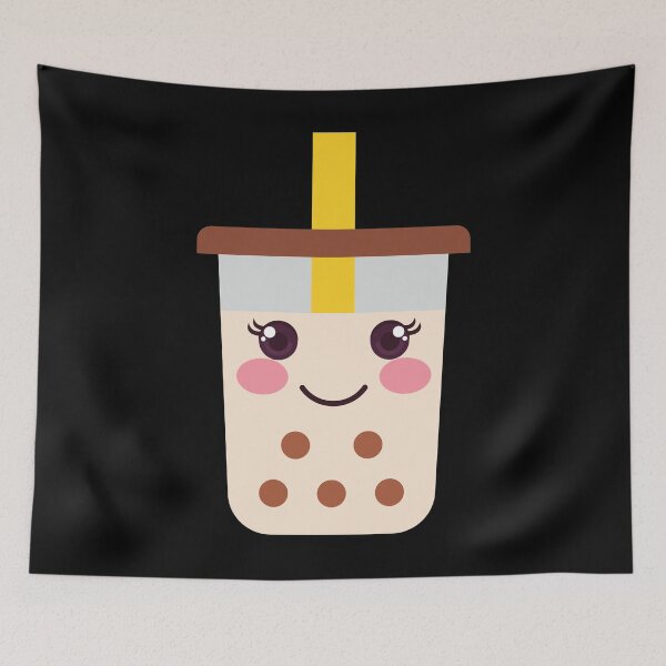 Item preview, Cute Boba Milk Tea Kawaii Bubble Tea Lover  designed and sold by hasnimed.