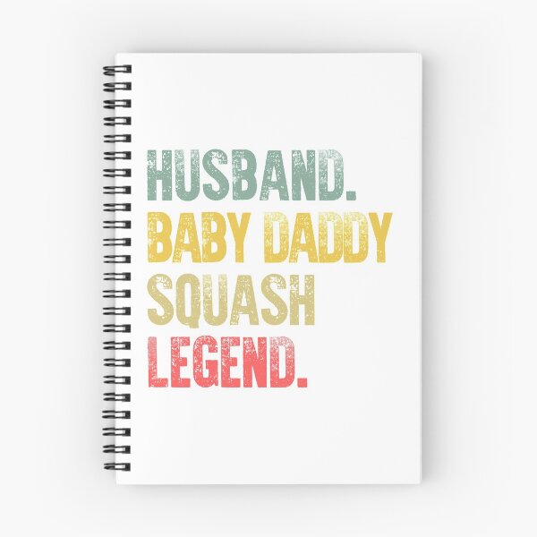 Item preview, Funny Men Vintage T Shirt Husband Baby Daddy Squash Legend designed and sold by Bendthetrend.
