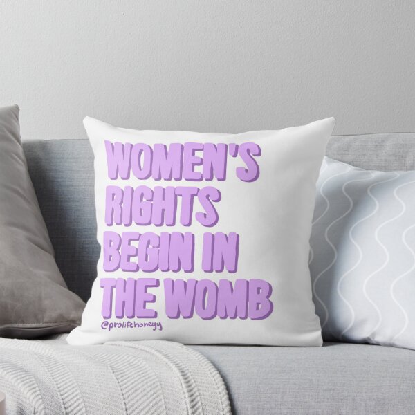 Item preview, Los derechos de las mujeres comienzan en el útero Diseño # 6 Púrpura 2 designed and sold by prolifehoneyy.