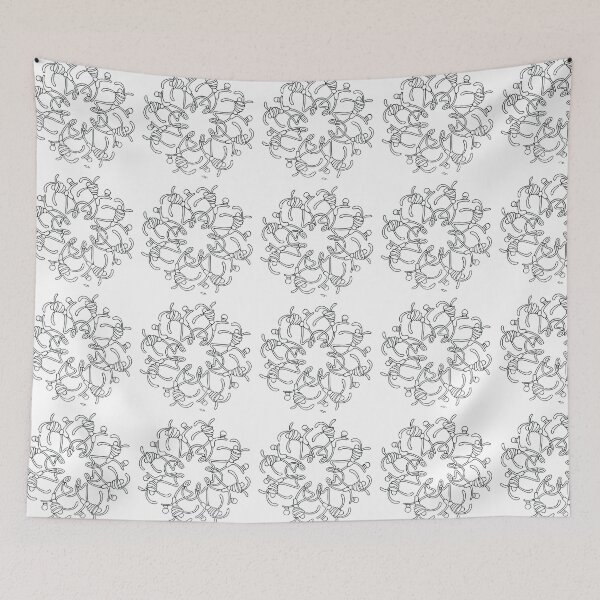 Item preview, Hand-drawn Abstract Mandala RM009| Rampa designed and sold by Rampa KS.