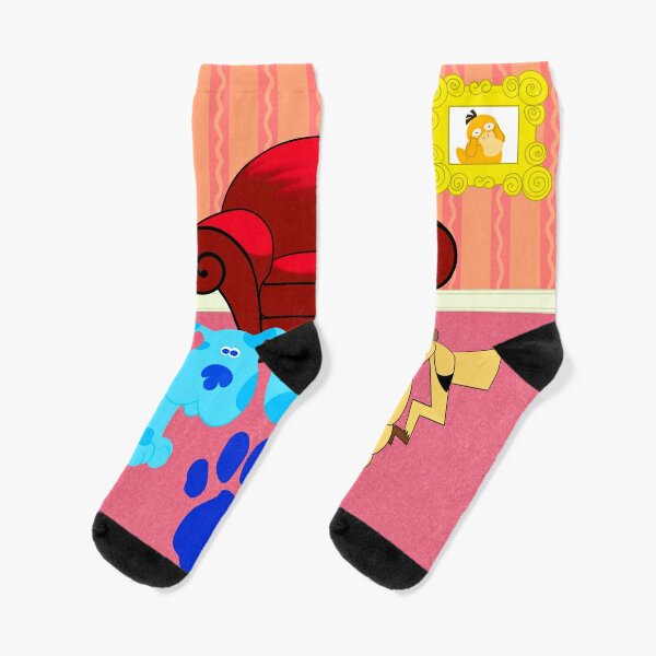 Blue S Clues Socks Redbubble