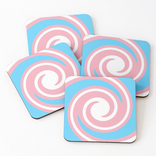 Item preview, Transgender Pride Flag Spiral Version designed and sold by Dator-Abstracts.