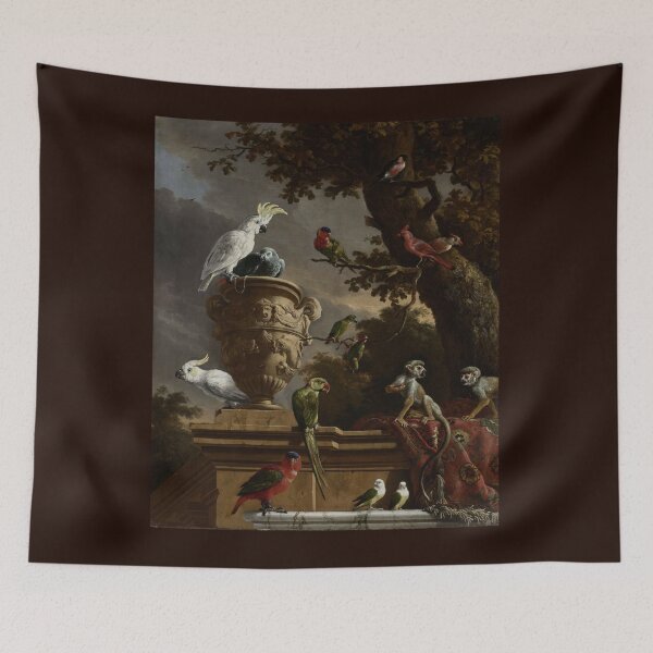 Item preview, The Menagerie by Melchior d' Hondecoeter designed and sold by Amanda1775.