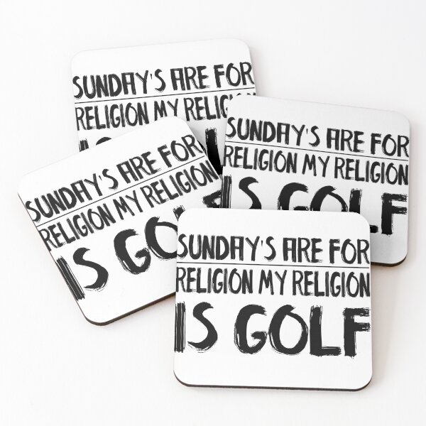Item preview, Sundays Are For Religion, My Religion Is Golf designed and sold by bckpodtees.