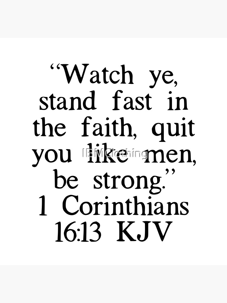 I corinthians 2025 16 kjv