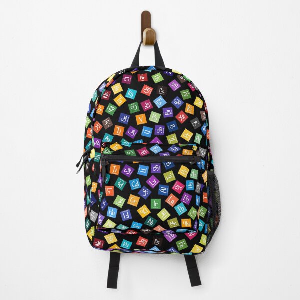 Item preview, Rainbow Periodic Table Pattern designed and sold by Hodgepodge Bricolage.