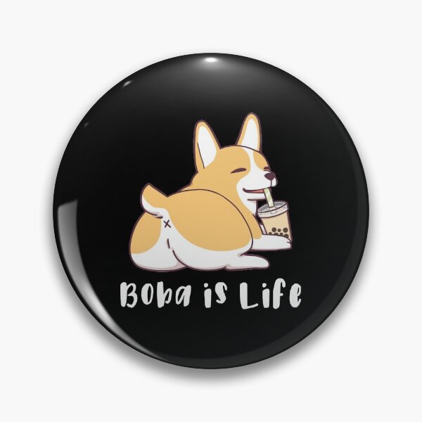 Item preview, Boba is Life Corgi, Foodie Gift, Boba Tea, Meme Shirt, Bubble Tea Lover, Dog Mama, Pup designed and sold by fatamyfan1.