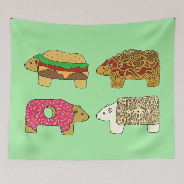 Item preview, Fast Food Bears designed and sold by Emzpens.