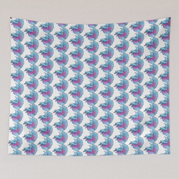 Item preview, Turquoise Betta Fish designed and sold by Jennifer Stolzer.
