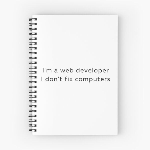 Artikelvorschau, Ich bin ein Webentwickler, den ich nicht repariere entworfen und verkauft von codersuniform.