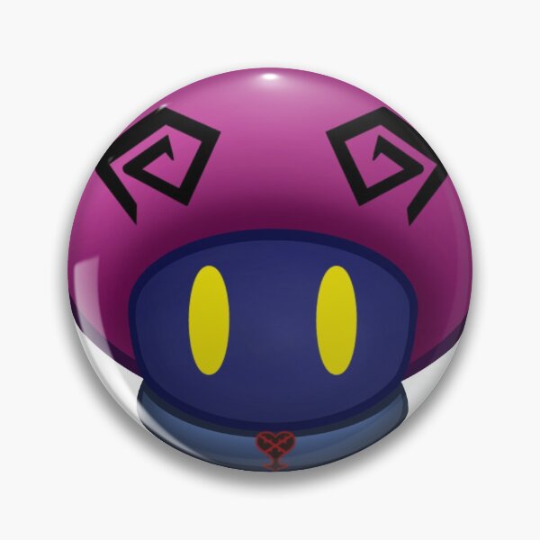 Item preview, Kingdom Hearts Heartless: Black Fungus designed and sold by TheCurioArtShop.