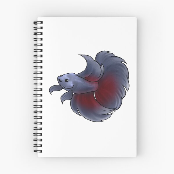 Item preview, Navy Betta Fish designed and sold by Jennifer Stolzer.