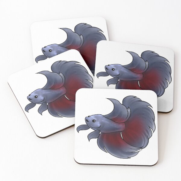 Item preview, Navy Betta Fish designed and sold by Jennifer Stolzer.