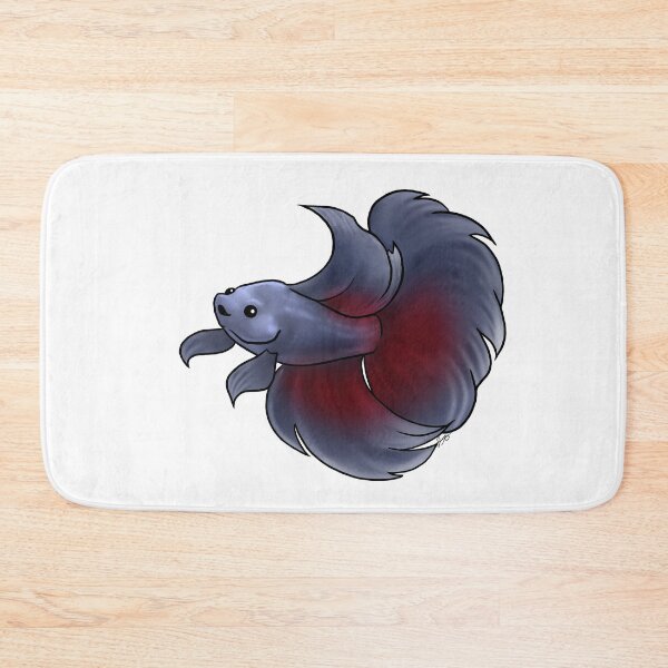 Item preview, Navy Betta Fish designed and sold by Jennifer Stolzer.