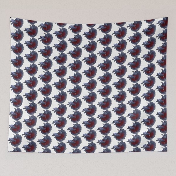 Item preview, Navy Betta Fish designed and sold by Jennifer Stolzer.