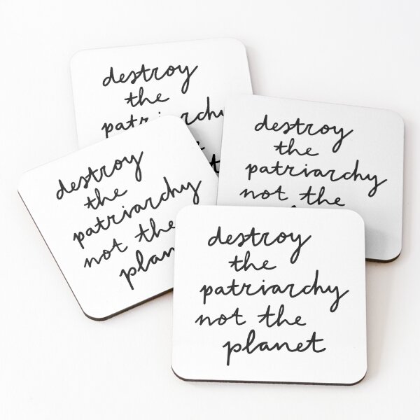 Item preview, Destroy The Patriarchy White designed and sold by Me And The Moon.