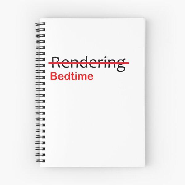 Item preview, Video Editor Gift -Rendering Bedtime - Filmmaking, Animation, great gift for animators, filmmakers, visual effects designed and sold by TheDevilStore.