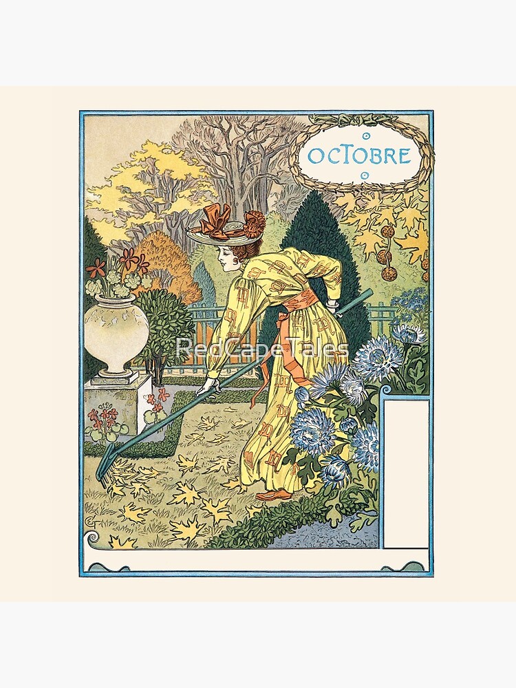 Octobre Eugene Grasset La Belle Jardiniere by RedCapeTales