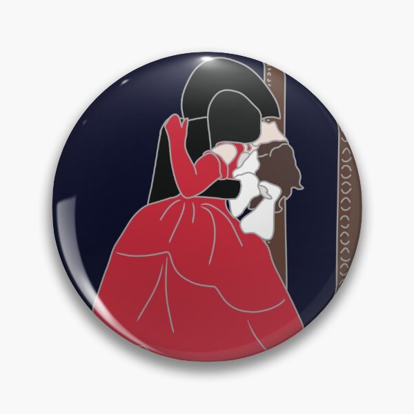 Item preview, Tanz Der Vampire Sticker 7 - Tanzsaal designed and sold by emptymasksart.