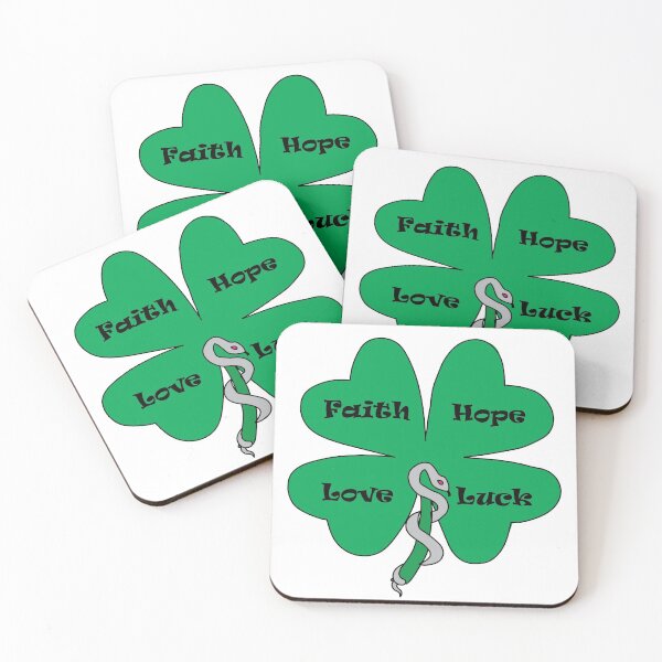 Item preview, Zero Escape 999 snake and clover with meanings designed and sold by VictoriaDemart.