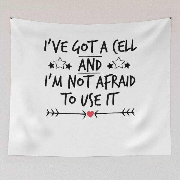 Item preview, I've Got A Cello And I'm Not Afraid To Use It designed and sold by Noussairox.
