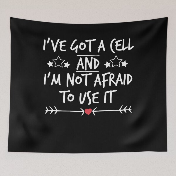 Item preview, I've Got A Cello And I'm Not Afraid To Use It designed and sold by Noussairox.