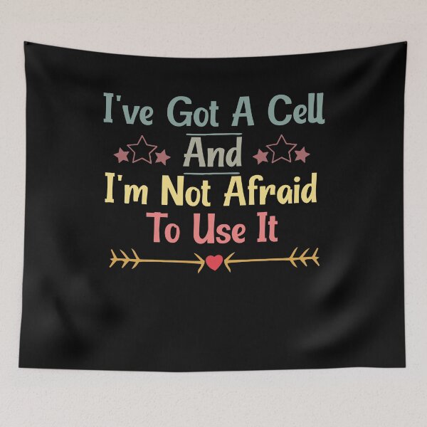 Item preview, I've Got A Cello And I'm Not Afraid To Use It designed and sold by Noussairox.