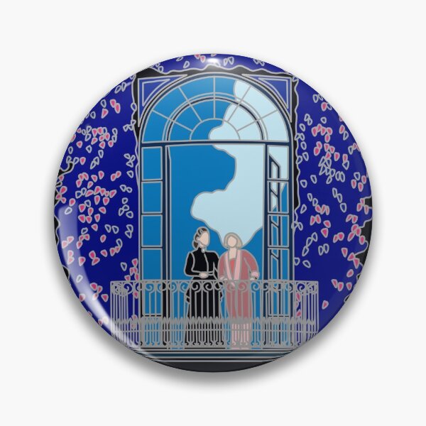 Item preview, Rebecca Das Musical Sticker 3 - Mrs. Danvers and Ich designed and sold by emptymasksart.