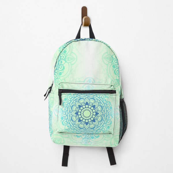 Item preview, Turquoise Mandala Flower Etnnic Pattern designed and sold by SoccaTamam.