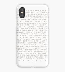Seinfeld Quotes iPhone Case