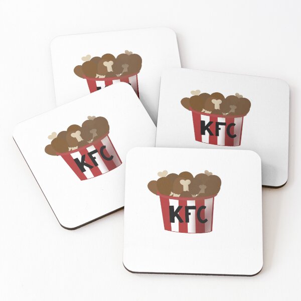 Item preview, Fried chicken cartoon designed and sold by Courtney Weber.