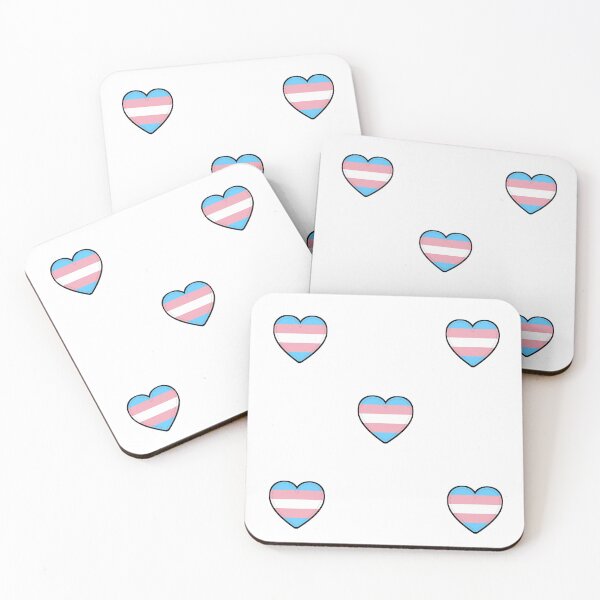 Item preview, Small Hearts Transgender Pride Flag designed and sold by the-baking-ots.