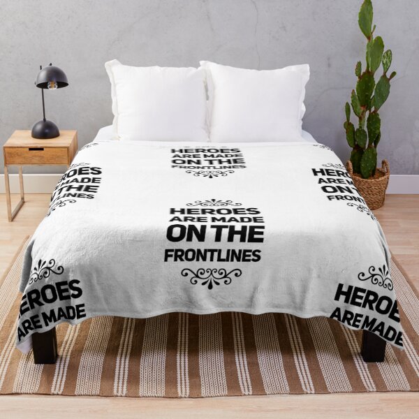 Item preview, Heroes are made on the frontlines essential worker design designed and sold by wdyoungblood.