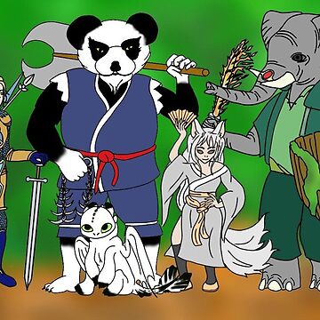 Artwork thumbnail, D&D Party by LilithPan